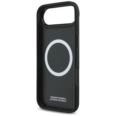 7. Etui BMW M Tricolor Metal Logo MagSafe do iPhone 17 Air - szare