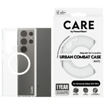 Etui CARE by PanzerGlass Flagship QI Case na SamsUng Galaxy S24 Ultra - przezroczyste