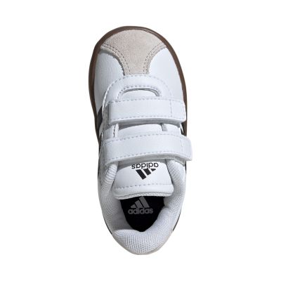 10. Buty dla dzieci adidas VL Court 3.0 Skateboarding biało-szare ID9157