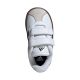 10. Buty dla dzieci adidas VL Court 3.0 Skateboarding biało-szare ID9157
