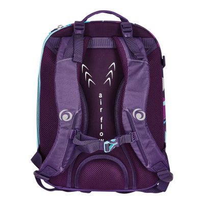 5. Herlitz Ultimate CamoPurple plecak Plecak szkolny Niebieski, Fioletowy Poliester