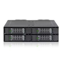 Płyta montażowa IcyDock 4x6.3cm SATAI-III w 1x5.25" HDD/SSD bk