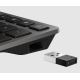 3. Klawiatura HP 720 Multi-Device Rechargeable Wireless Keyboard Nightfall Black bezprzewodowa czarna 9T5B1AA