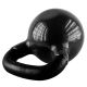 25. Kettlebell żeliwny pokryty winylem HMS black KNV28 