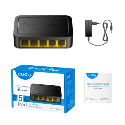 4. Switch CUDY FS105D 5-Port 10/100