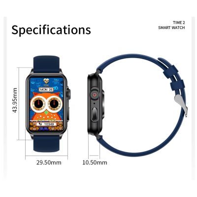 15. Smartwatch Damski RUBICON RNCF06 Black SMARUB215