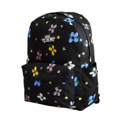 2. Plecak szkolny dziecięcy Vans Old Skool Grom Backpack Black / Lavender - VN000H56DAJ1