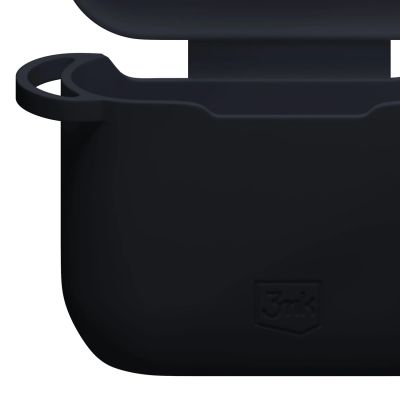 9. Etui na słuchawki 3mk Silicone AirPods Case na Apple AirPods 3rd gen. - czarne