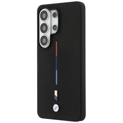2. Etui BMW M Silicone Tricolor Line MagSafe na Samsung Galaxy S26 Ultra - czarne