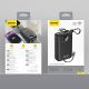 13. Powerbank Dudao K14+ 20000mAh 22.5W USB-C / USB-A / wbudowane kable Lightning i USB-C - czarny