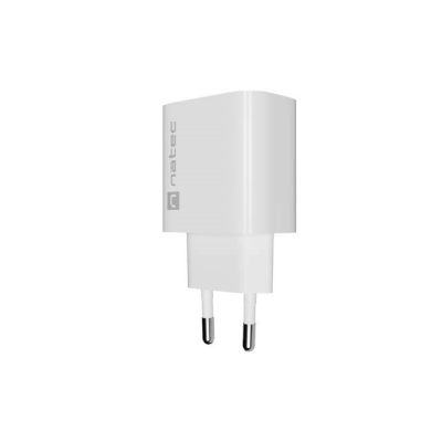 7. NATEC ŁADOWARKA SIECIOWA RIBERA 1X USB-C 20W BIAŁA