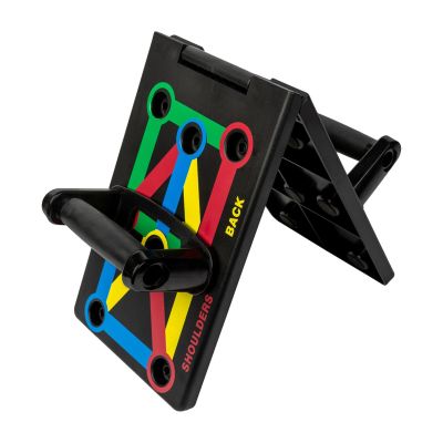 5. VIRTUFIT DESKA DO POMPEK 12-W-1 Z UCHWYTAMI DO POMPEK