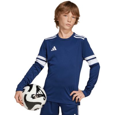 4. Koszulka dla dzieci adidas Squadra 25 Long Sleeve granatowa JJ0049