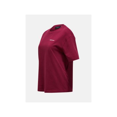 2. Koszulka PEAK PERFORMANCE W Graphic Tee bordowy