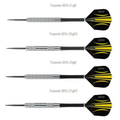 5. Rzutki Harrows Torpedo 80% Steeltip HS-TNK-000013163