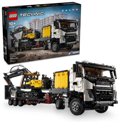 7. LEGO Technic 42175 Ciężarówka Volvo FMX i koparka EC230 Electric