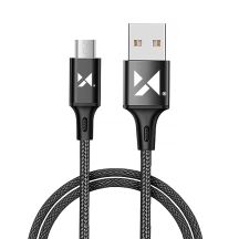 Wozinsky kabel przewód USB - microUSB 2,4A 1m czarny (WUC-M1B)