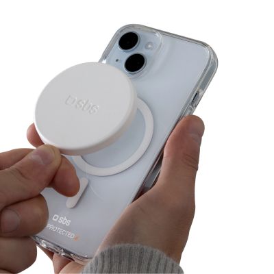 4. Etui SBS D3O MagSafe do iPhone 15 - przezroczyste