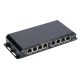 4. Extralink Switch PoE KRATOS 7x Gigabit PoE, 1x Uplink RJ45, Zasilacz 24V 2.5A, Moc 60W