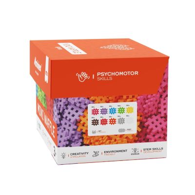 3. MARIOINEX Klocki Mini Waffle, 500 elementów