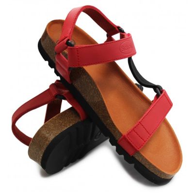 3. Obuwie HEAVEN AD MED MF230091051 roz. 44 kolor czerwony