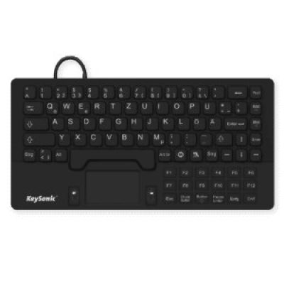 4. KeySonic KSK-5031IN (DE) klawiatura Uniwersalne USB QWERTZ Niemiecki Czarny