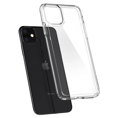 5. Etui Spigen Ultra Hybrid na iPhone 11 - przezroczyste