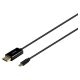 2. SAVIO KABEL USB-C DO DISPLAY PORT 1.2 2M CL-207