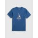5. T-shirt relaxed z nadrukiem męski 4F 4FRSS26TTSHM3996-033S