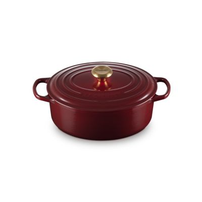 2. Le Creuset 21178299494441 garnek 4,7 l Owalny Czerwony