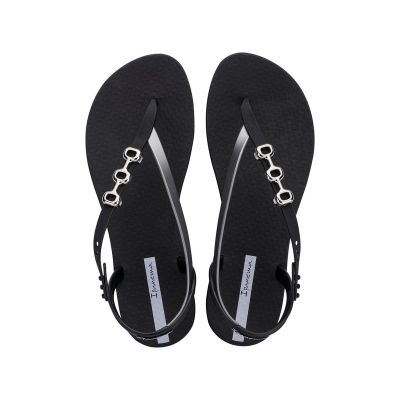 6. Ipanema Sandal Rio sandały japonki damskie modne wygodne czarne