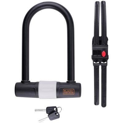 5. ZAPIĘCIĘCIE ROWEROWE U-LOCK 140X250mm BLACK+DECKER