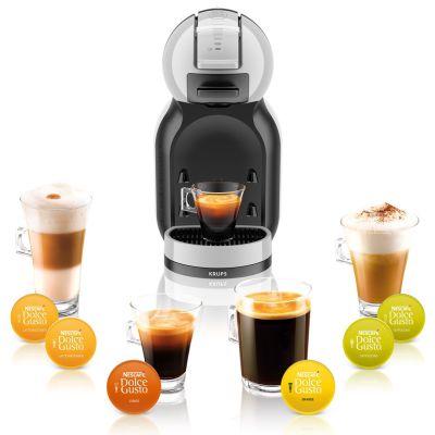 6. Ekspres kapsułkowy Krups Dolce Gusto Mini Me KP 123B (1500W; kolor czarny)