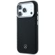 2. Etui Mercedes Leather Semi Wrap Wood Effect MagSafe na iPhone 17 Pro Max - czarne