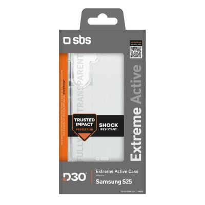 3. Etui SBS D3O do Samsung Galaxy S25 - przezroczyste