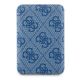 2. Powerbank indukcyjny Guess 4G Leather Metal Logo MagSafe 15W 5000mAh - niebieski