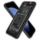 9. Etui Spigen Ultra Hybrid na Samsung Galaxy S23 FE - ciemnoszare (wzór Zero One)