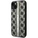 2. Etui Karl Lagerfeld Monogram Stripe na iPhone 14 Plus - szare