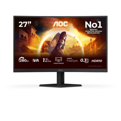 8. AOC G4 C27G4ZXE monitor komputerowy 68,6 cm (27") 1920 x 1080 px Full HD LED Czarny