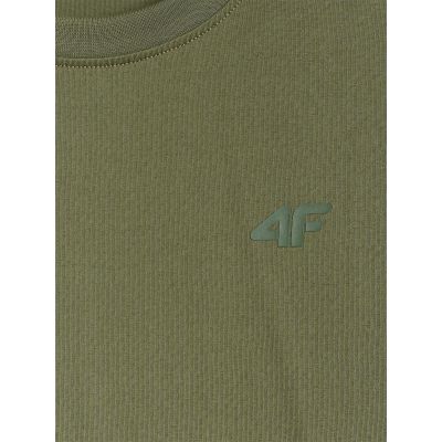 6. T-shirt regular gładki męski 4F 4FRSS26TTSHM4261-44S