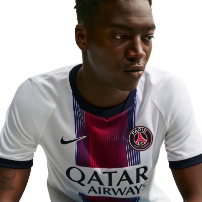 11. Koszulka męska Nike Dri-Fit Paris Saint-Germain Stadium 2026/27 replika biała II1924 101