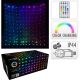 2. LAMPKI CHOINKOWE KURTYNA ŚWIETLNA ZEW/WEW 144 LED RGB 120X120CM Z PILOTEM MULTIKOLOR