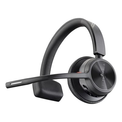 4. POLY Zestaw słuchawkowy Voyager 4310 z certyfikatem Microsoft Teams + adapter BT700 + stacja ładująca