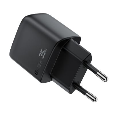 4. Ładowarka sieciowa Acefast A116 GaN PD 35W USB-A USB-C z wyświetlaczem - czarna