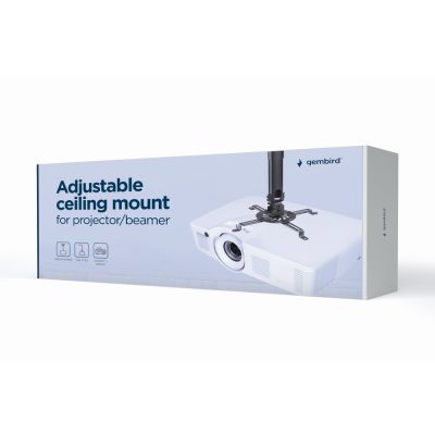 12. GEMBIRD REGULOWANY UCHWYT SUFITOWY DO PROJEKTORA / RZUTNIKA OBCIĄŻENIE DO 13KG