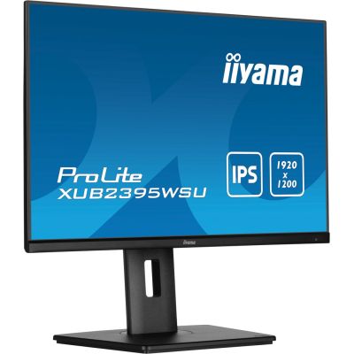 4. iiyama ProLite XUB2395WSU-B5 monitor komputerowy 57,1 cm (22.5") 1920 x 1200 px WUXGA LCD Czarny