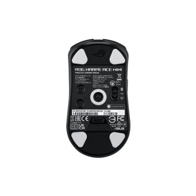 2. Myszka Gaming ASUS ROG Harpe Ace Mini Oburęczny RF Wireless + Bluetooth + USB Type-C Optyczny 42000 DPI