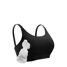 Momcozy biustonosz laktacyjny hands-free czarny 2XL