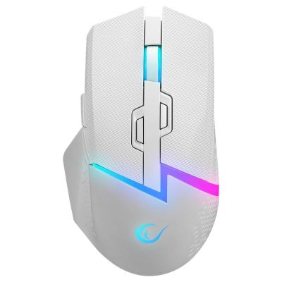 2. Mysz bezprzewodowa Rampage DROPM3V2-WHITE Drop M3 V2 24000 DPI biała