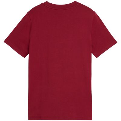 2. Koszulka dla dzieci Puma ESS Small No.1 Logo Centered Tee brązowa 692975 23